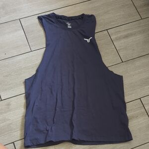 Men's Belief Drop Arm Tank Top Sleeveless Muscle T Shirts Gym Workout Stringers